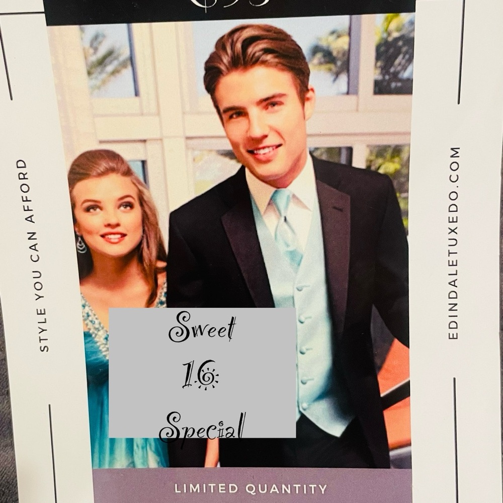 High quality tuxedo rental, all inclusive package for only $95